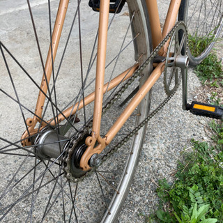 レトロ自転車の画像