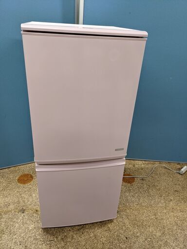 SHARP シャープ ノンフロン冷凍冷蔵庫 137L 2013年製 SJ-C14Y-P 2ドア