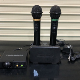 ワイヤレスマイクSET AT-CR700 オーディオテクニカ　中古