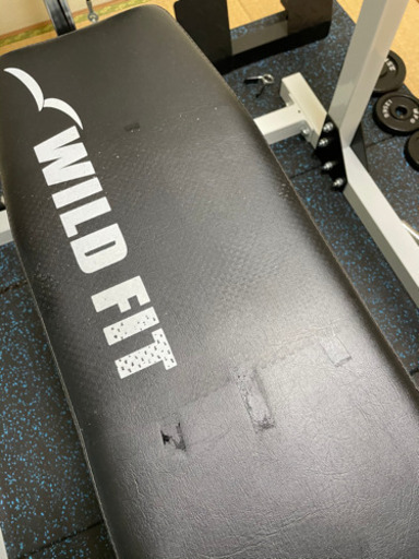 パワーラックジムセット アイアン140 [WILD FIT ワイルドフィット]