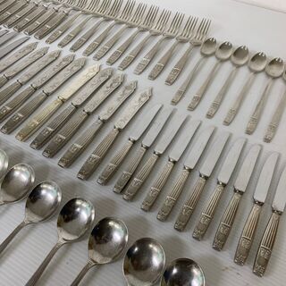 カトラリーセット ミート フィッシュ フォーク  お子様用 フィーク  大スプーン 各10本セットの画像