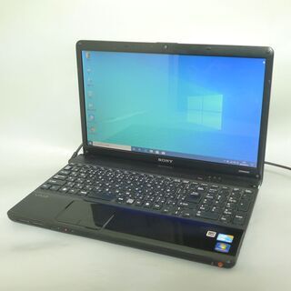 送料無料 ノートパソコン 中古動作良品 15.5型 SONY VAIO VPCEB4AGJB