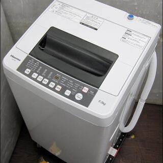 新生活！18700円 ハイセンス 全自動洗濯機 5.5kg 2018年 風乾燥