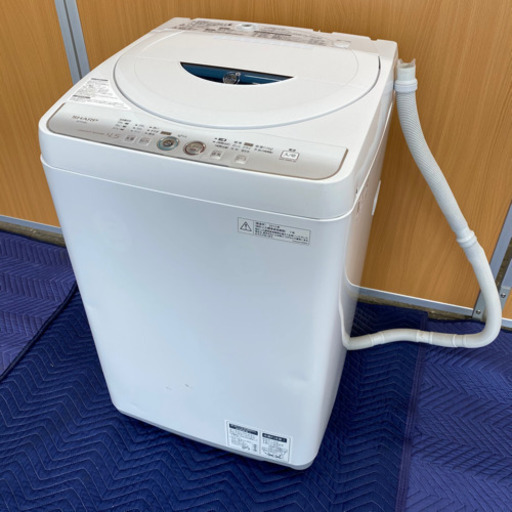 SHARP 全自動電気洗濯機　ES-FG45L-H 2013年製