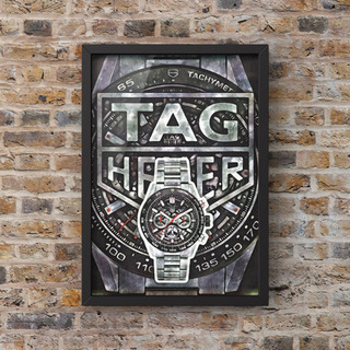 119  TAG HEUERタグホイヤーオマージュアートポスター...