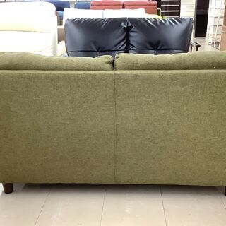 【中古品】ニトリ 2人掛けソファー グリーン ニトリ 2人掛けソファー グリーン【トレファク牛久店】