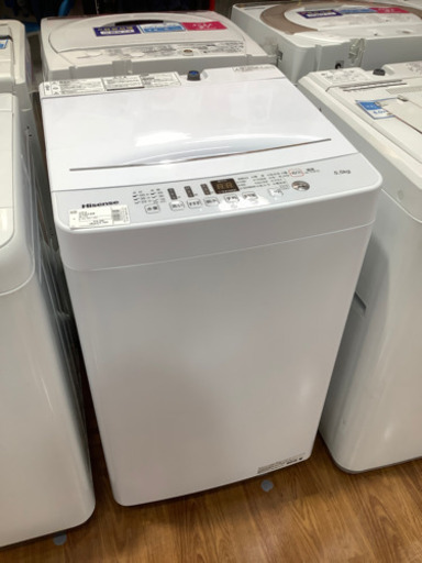 Hisense ハイセンス　全自動洗濯機　HW-T55D 5.5キロ