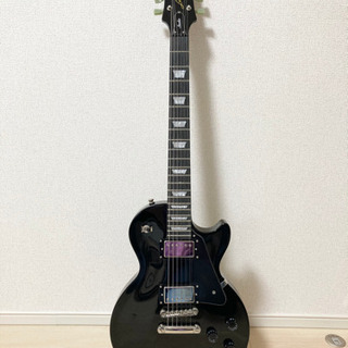 エピフォン　レスポール　黒　エレキギター