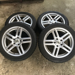 レヴォーグ　タイヤホイールセット4本　215/50R17 azス...