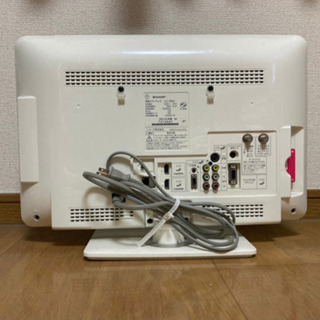 SHARP 19v型　液晶テレビの画像