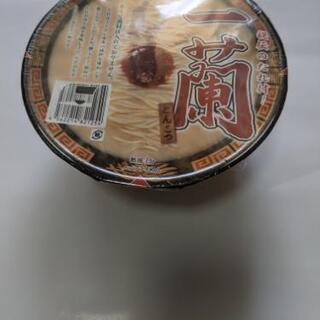 一蘭とんこつカップ麺、秘伝のタレ付（1ケース12食入り）の画像