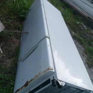 冷蔵庫 洗濯機　物置に あげます 故障品