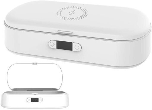 スマホ除菌ケース UVC殺菌 99.9％除菌 紫外線 ワイヤレス充電