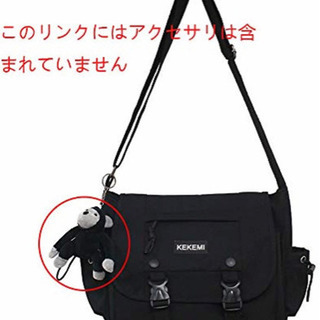 新品 ショルダーバッグ メンズ 斜めがけ ワンショルダー 帆布 防水 軽量 小さめ カバン ７つの収納ポケットの画像