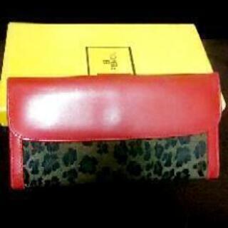 FENDI ヒョウ柄 財布