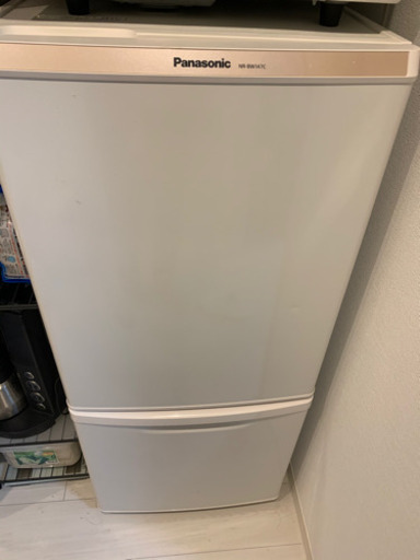 Panasonic 冷蔵庫 NR-BW147C-W 138L