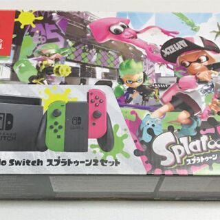 【美品】Nintendo Switch 任天堂 スイッチ スプラトゥーン２セット版（※ソフトは付属しません）