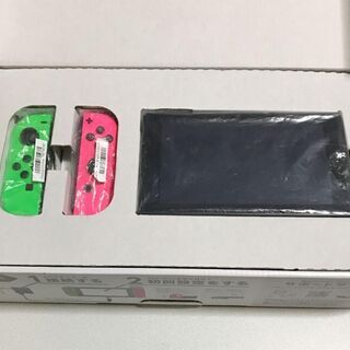 【美品】Nintendo Switch 任天堂 スイッチ スプラトゥーン２セット版（※ソフトは付属しません）の画像