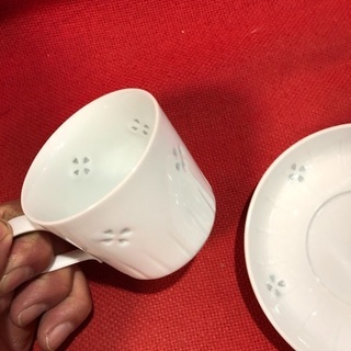 コーヒーカップ　ソーサー　5セット 蛍手の画像