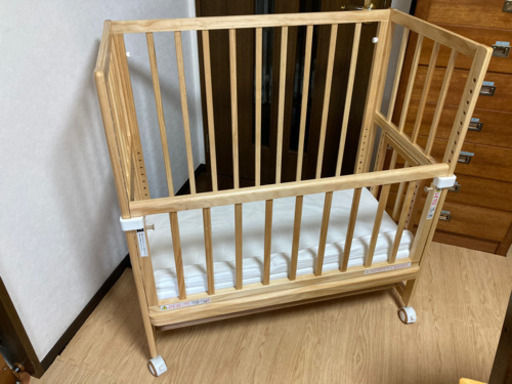 そいねーる＋ロング　ベビーベッド/ナチュラル