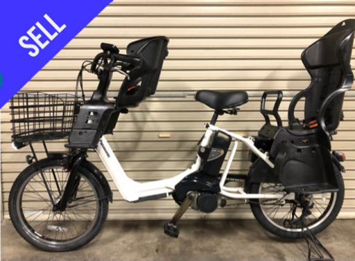 電動自転車☆パナソニック ギュットアニーズ 3人乗り 12ah☆