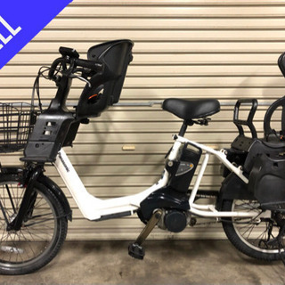 電動自転車☆パナソニック ギュットアニーズ 3人乗り 12ah☆