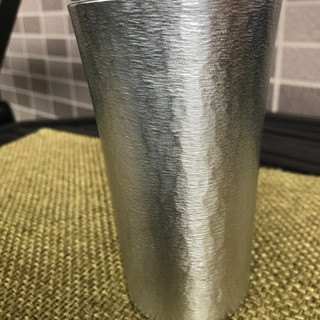 価格相談可能★新品未使用　大阪錫器　タンブラー　スタンダード　大の画像