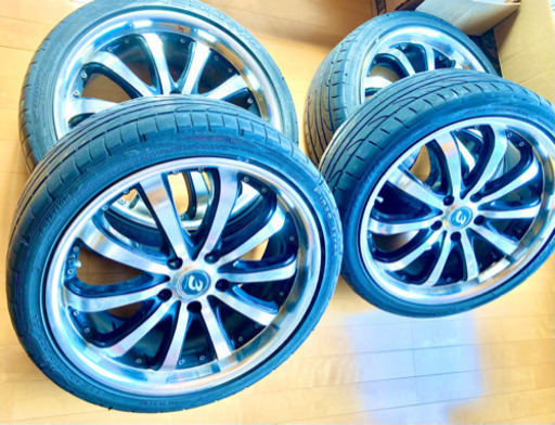 １８㌅ ホイール  ¥40000以上相当 夏タイヤ装着済み  【バイロン　スティンガー】【函館近域へ有料配達可能】