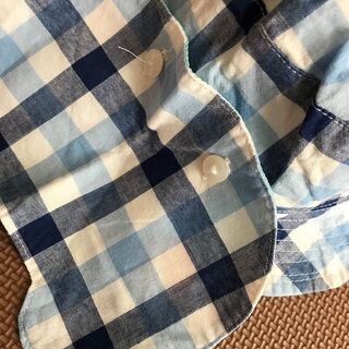 くまさん麦わら帽子・日除け付き帽子　2点セットの画像