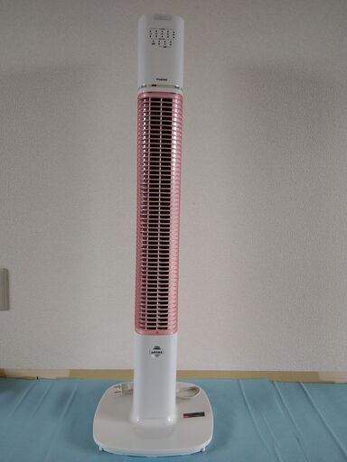 YUASA ユアサ 扇風機 タワーファン YT-776SR(PK) 2015年製 aroma アロマ ピンク