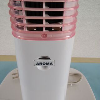 YUASA ユアサ 扇風機 タワーファン YT-776SR(PK) 2015年製 aroma アロマ ピンクの画像