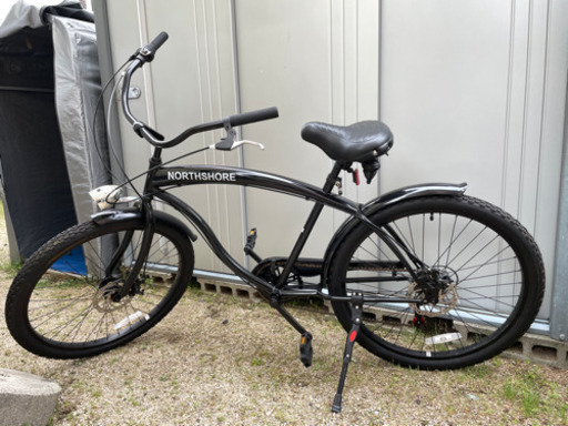 ビーチクルーザー  26インチ  黒色