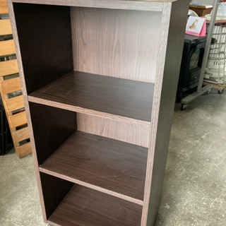 ★カラーボックス/棚/収納/3段/キャスター付★熊谷