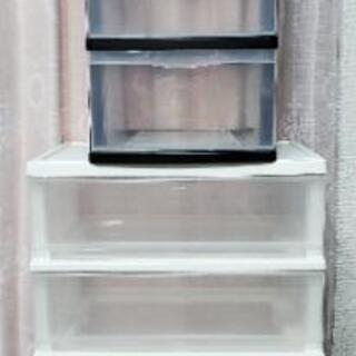 お譲り先決まりました★衣装ケース ３段チェスト 収納ケース 3点セット