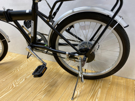 stp-0977 RIDGETOP  折りたたみ自転車　20インチ　黒　 FOLDING BIKE