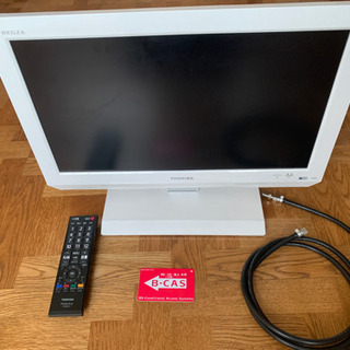 TOSHIBA 液晶テレビ　１９型の画像