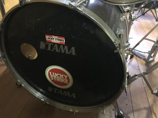 ドラムセット TAMA 2バス ジルジャン SABIAN チャイナシンバル