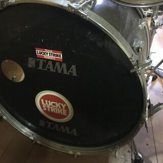 ドラムセット TAMA 2バス ジルジャン SABIAN チャイナシンバルの画像