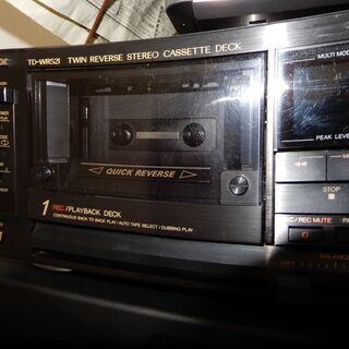 音のビクター社製　TD-WR521　カセットデッキはいかが？