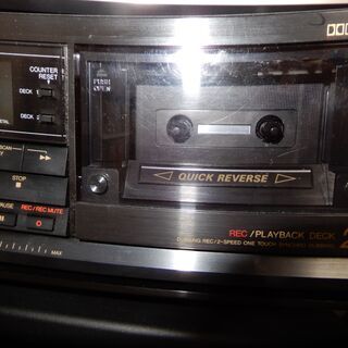 音のビクター社製　TD-WR521　カセットデッキはいかが？