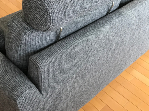 ソファー　2人掛け　2人用　グレー系