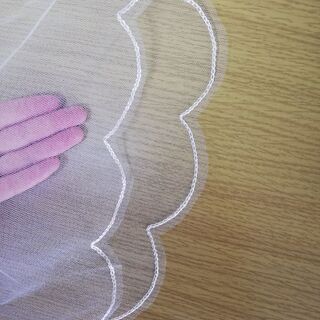 タカミブライダル　ロングベール　グローブ付きの画像