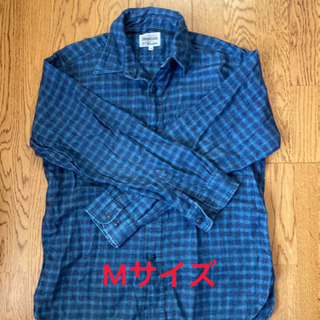 BIG  JOHN  長袖　ネルシャツ　Mサイズ