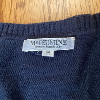 MITSUMINE  カーディガン　Mサイズの画像