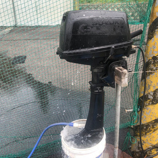 スズキ船外機　8馬力　L足