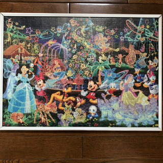 光るマジカルイルミネーションパズル完成品35×49センチ　500ピース