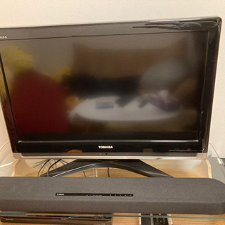 0円★TOSHIBA REGZA / 37型(ジャンク) 
