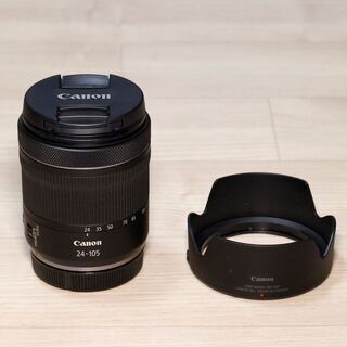 値下げ】RF24-105mm F4-7.1 IS STM / レンズフードEW-73D付き