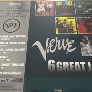 Verve  6 GREAT JAZZ  SACDボックス　新品未開封！