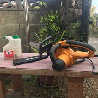 チェンソー　RYOBIの画像